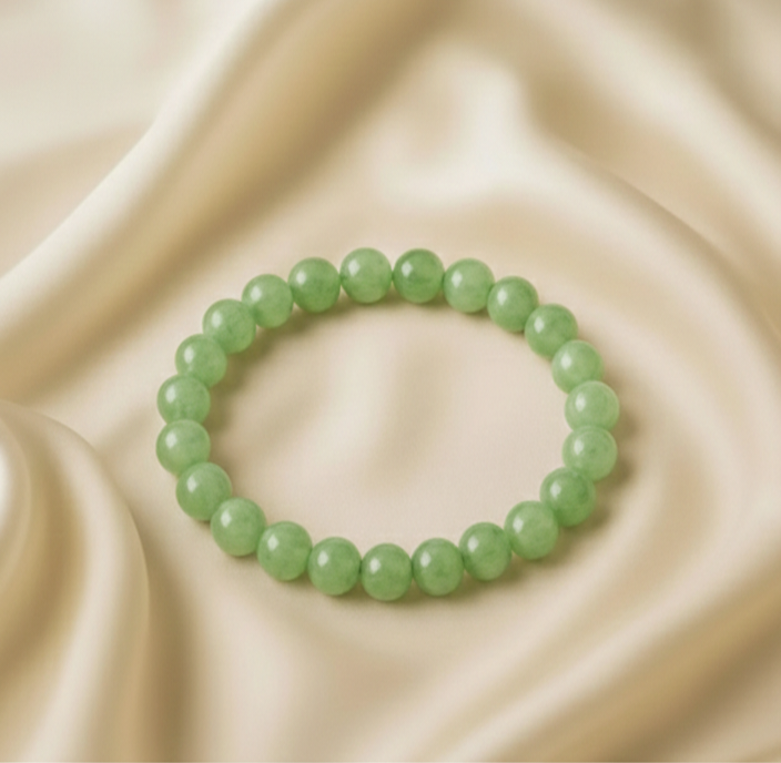 Green Aventurine Bracelet – Luck, Growth & Positivity