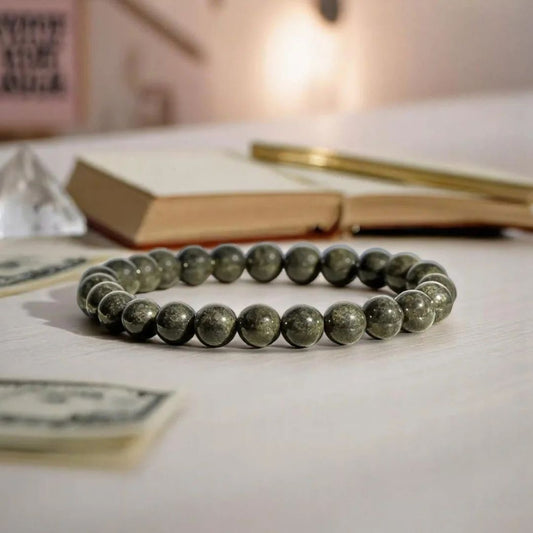 Raw Pyrite Bracelet