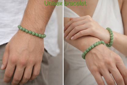 Green Aventurine Bracelet – Luck, Growth & Positivity